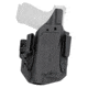 Mission First Tactical Pro Kydex IWB Light Holster, Glock 19 w/ Streamlight TLR 1, Ambidextrous, Black, H5-GL-1-WL-1