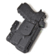 Mission First Tactical Pro Kydex IWB Light Holster, Glock 19 w/ Streamlight TLR 1, Ambidextrous, Black, H5-GL-1-WL-1