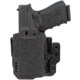 Mission First Tactical Pro Kydex IWB Light Holster, Glock 19 w/ Streamlight TLR 1, Ambidextrous, Black, H5-GL-1-WL-1