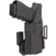 Mission First Tactical Pro Kydex IWB Light Holster, Glock 19 w/ Streamlight TLR 1, Ambidextrous, Black, H5-GL-1-WL-1
