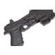 Mission First Tactical Pro Kydex IWB Light Holster, Glock 19 w/ Streamlight TLR 1, Ambidextrous, Black, H5-GL-1-WL-1