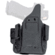 Mission First Tactical Pro Kydex IWB Light Holster, Glock 43X w/ Streamlight TLR 7, Ambidextrous, Black, H5-GL-3-WL-7