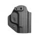 Mission First Tactical Minimalist IWB Holster, Ruger LCP II, Ambidextrous, Black, HGULCP2AIWBA-BL