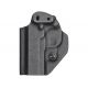 Mission First Tactical Minimalist IWB Holster, Sig Sauer P938, Ambidextrous, Black, HSIG938AIWBA-BL