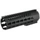 Mission First Tactical Tekko AR Free-Float Carbine Rail System, AR-15, KeyMod, 7 in, Black, TMARFF7KRS