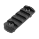 Mission First Tactical Tekko Metal MLOK 2 3/8in - 5 Slot Rail, Black TMMLR5
