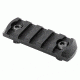 Mission First Tactical Tekko Metal MLOK 2 3/8in - 5 Slot Rail, Black TMMLR5