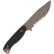 Mission MPS-Ti Fixed Blade Knife, 5in, Partially Serrated, Black G10 Onlay Handle MS0717PS