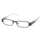 Miu Miu MU 51GV Eyeglasses, Gloss Black Frame w/NonRx 49 mm Diameter Lenses, 7AX1O1 4916