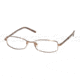 Miu Miu Eyeglasses MU59EV with No-Line Progressive Rx Prescription Lenses 1BI1O1-5016 - Copper Brushed 