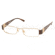 Miu Miu Eyeglasses MU65EV with No-Line Progressive Rx Prescription Lenses 1BK1O1-5116 - Matte Gold 