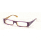 Miu Miu MU07DV Bifocal Eyeglasses Purple Top White Soya Frame / 50 mm Prescription Lenses, 7AR1O1-5016, Select Frame Color / Lens Diameter Purple Top White Soya Frame / 50 mm Prescription Lenses