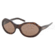 Miu Miu MU13IS SV Prescription Sunglasses - Tortoise Brown Frame / 55 mm Prescription Lenses, 2AU8C1-5518