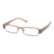 Miu Miu MU 51GV Eyeglasses, Brown Gradient Frame w/NonRx 49 mm Diameter Lenses, ZWU1O1 4916