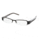 Miu Miu MU56GV Progressive Eyeglasses Gloss Black Frame / 52 mm Prescription Lenses, 7AX1O1-5216