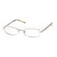 Miu Miu MU59EV Progressive Eyeglasses - Gunmetal Demo Lens Frame / 52 mm Prescription Lenses, 5AV1O1-5216