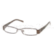 Miu Miu MU60EV SV Prescription Eyeglasses - Gunmetal Demo Lens Frame / 49 mm Prescription Lenses, 5AV1O1-4914
