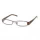 Miu Miu MU60EV SV Prescription Eyeglasses - Gunmetal Demo Lens Frame / 51 mm Prescription Lenses, 5AV1O1-5114