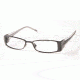 Miu Miu MU 68DV Eyeglasses Styles -  Gloss Black Frame w/Non-Rx 49 mm Diameter Lenses, 7AX1O1-4916
