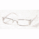 Miu Miu MU 68DV Eyeglasses Styles -  Shiny Silver (White-Ice) Frame w/Non-Rx 51 mm Diameter Lenses, 7BD1O1-5116