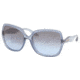 Miu Miu MU01MS Sunglasses BIL5I1-6118 - Crystal Blue Blue Gray Gradi