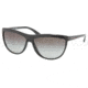 Miu Miu MU05LS Sunglasses 1AB5D1-6114 - Gloss Black Gray Gradient