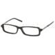 Miu Miu MU08EV Single Vision Prescription Eyewear 1AB1O1-5115 - Gloss Black 