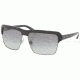 Miu Miu MU12LS Sunglasses 1AB5D1-6013 - Gloss Black Gray Gradient