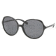 Miu Miu MU13LS Sunglasses 1AB1A1-5917 - Gloss Black Gray