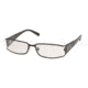 Miu Miu MU66EV Progressive Eyeglasses, Gloss Black Frame w/ 50 mm Diameter Lenses, 7AX1O1 5016