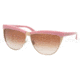 Miu Miu Sunglasses MU11LS GDL2F1-6111 - Pink Powder Frame, Red Gradient Lenses, 61mm Lens Diameter