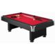 Mizerak 8' Donovan II - Slatron Billiard Table, Black w/ Red Table Cover, P5223W2