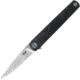 MKM Flame Framelock Drop CF Folding Knife, 2.88 satin finish Bohler M390 stainless drop poin, Marbled carbon fiber handle with Sandblast finish , MK FL01-FCT