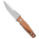 Mkm MKM Terzuola TPF Defense MagnaCut Fixed Blade Knife Santos Wood 3.8" SW, Brown, CPM MagnaCut, adult, BHQ-192038