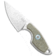Mkm MKM Voxnaes Mikro 1 Fixed Blade Knife Green Canvas Micarta 2" SW, Green, Bohler M390, adult, BHQ-117232