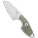 Mkm MKM Voxnaes Mikro 2 Fixed Blade Knife Green Canvas Micarta 2" SW MR02-GC, Green, Bohler M390, adult, BHQ-121219