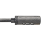 MODTAC Precision Rifle Suppressor Shield, .750in Barrel Diameter, Natural/Clear Coat Carbon Fiber, 6.0in, 18B-018-750-6-N