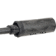 MODTAC Precision Rifle Suppressor Shield, .750in Barrel Diameter, Natural/Clear Coat Carbon Fiber, 6.0in, 18B-018-750-6-N