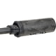 MODTAC Precision Rifle Suppressor Shield, .750in Barrel Diameter, Natural/Clear Coat Carbon Fiber, 6.0in, 18B-018-750-6-N