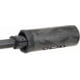 MODTAC Precision Rifle Suppressor Shield, .900in Barrel Diameter, Natural/Clear Coat Carbon Fiber, 9.5in, 18B-018-900-95-N