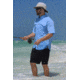 Mojo Sportswear Company Coastal Linen Shirt Short Sleeve - Mens, Heron Blue, Medium, HRNBL - M - CSTL SHT SS