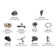 Mokwheel Bikes Deluxe Accessory Pack, M000PJBFPDGP