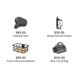 Mokwheel Bikes Us Basic Accessory PackFor Commuter, GIFT-M000PJCTKBGP