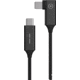 Moment Right-Angle to Straight SuperFlex USB-C Cable, 9in, 107-161