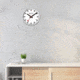 Mondaine Offical Swiss 40cm Railway Wall Clock, Silver, 25cm, A995.CLOCK.16SBB