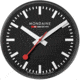 Mondaine Offical Swiss Railway Wall Clock, Black, 25cm, A990.CLOCK.64SBB