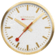 Mondaine Wall Clock, Golden, 25cm, A990.CLOCK.18SBG