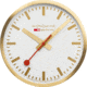 Mondaine Wall Kitchen Clock, Golden, 40cm, A995.CLOCK.17SBG