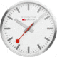 Mondaine Wall Kitchen Clock, Silver, 40cm, A995.CLOCK.17SBV