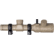 Monstrum 1-4x20 Rifle Scope with Rangefinder Reticle and Medium Profile Scope Rings, Flat Dark Earth, TS1420-R-RG